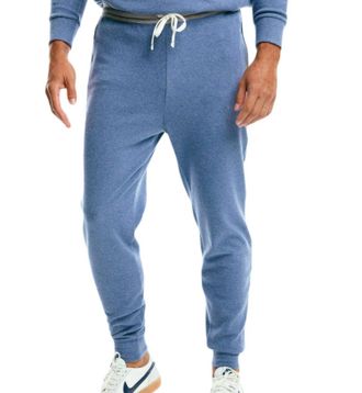 Southern Tide Backrush Heather Jogger In Seven Seas Blue