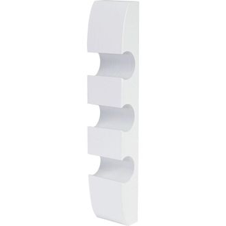 Hhg Hhg - Botellero Colmar, Botellero De Pared Botellero De Madera, Para 3 Botellas 54x13x9cm, Blanco