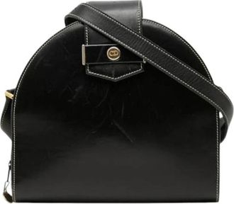 Dior Pre-owned Vintage Leren Schoudertas - Dames - Vintage Schoudertas - Zwart - ONE Size - Leer - Vintage