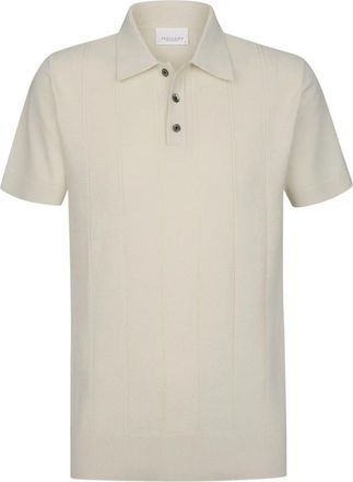 Profuomo Ppxd 10030 Polo - Heren - Polos - Wit - M - Denim - Tops