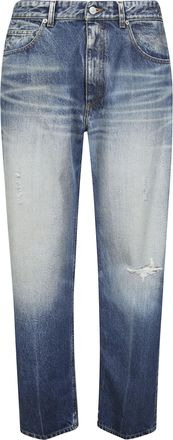 Maison Margiela Faded Blue Vintage Distressed Jeans