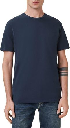 AllSaints Brace Cotton T-Shirt in Navy Blue at Nordstrom, Size Xx-Large