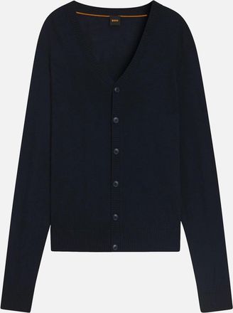 HUGO BOSS Mens BOSS Orange Avac CD Sweater 404 Dk Blue - Size: 40