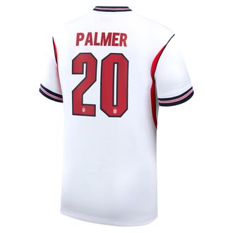 Nike Cole Palmer England National Team 2026 Stadium Home Nike Mens Dri-FIT Soccer Jersey in White | NN203948188-ENG