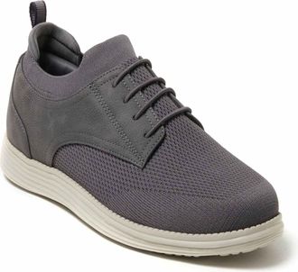 Dearfoams Mens Nash Stretch Knit Oxford Slip On Sneaker