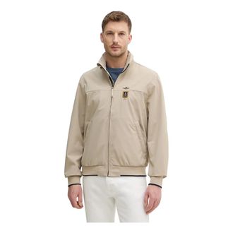Aeronautica Sailor Jacket - Heren - Zomerjassen - Beige - L - Leer - Jassen