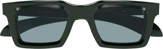 Alexander McQueen Alexander Mc Queen Sunglasses Am0506 S 004 Green/Green Men