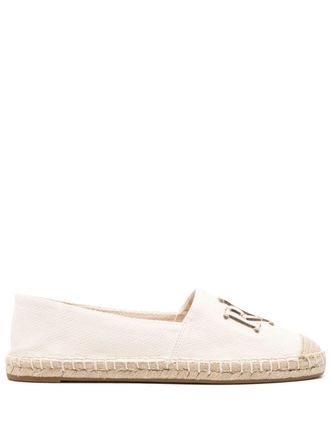 Lauren Ralph Lauren Cameryn logo-plaque espadrilles - Neutrals