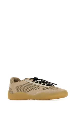 Prada Womens Beige Speedrock Sneakers Deserto