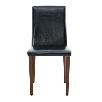 STILVORA Stilvora Sedia Da Ufficio Ergonomica Con Poggiapiedi E Supporto Lombare Ad Aria, Pelle, Nero
