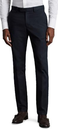 Reiss Eastbury Slim Fit Pants in Navy at Nordstrom, Size 36