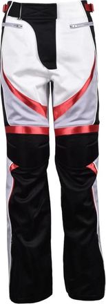 We11done Hoge taille biker leggings met padding - Dames - Straight fit broeken - Veelkleurig - S - Polyester - Broeken
