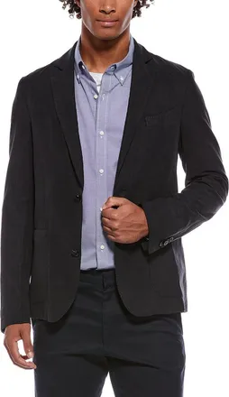 Officine G&eacute;n&eacute;rale Officine Generale Nehemiah Linen-Blend Blazer