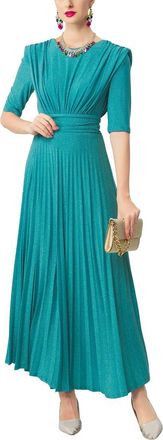 Burryco Short Sleeve Maxi Dress