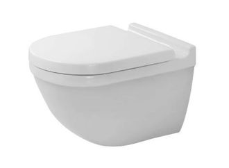 Duravit Inodoro Suspendido Starck 3 Rimless Ti 360x540mm Esmalte Higi&eacute;nico Blanco