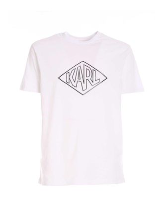 Karl Lagerfeld Karl T-shirt in white