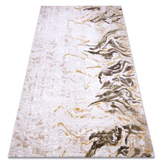 RugsX Rugsx - Alfombra Acr&iacute;lica Dizayn 123 Beige / Amarillo Beige 80x300 Cm