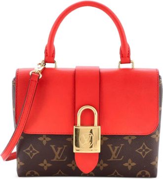 Louis Vuitton Locky Handbag Monogram Canvas with Leather BB satchel - Bruin