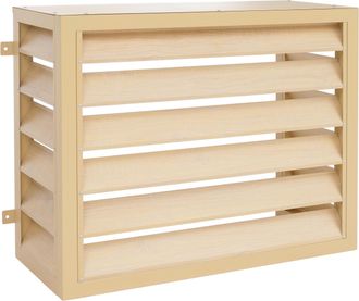 Hhg [nunca Usado] Revestimiento Para El Sistema De Aire Acondicionado/intercambiador De Calor Hhg-560, Cubierta De La Rejilla Protectora, Metal 73 X 97 X 
