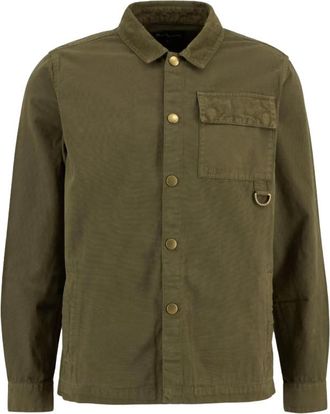 Barbour Corduroy-collar D-ring Shirt