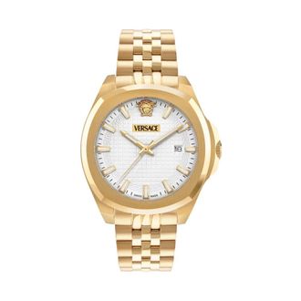 Versace Accessoires, Heren, Geel, ONE Size, Horloge