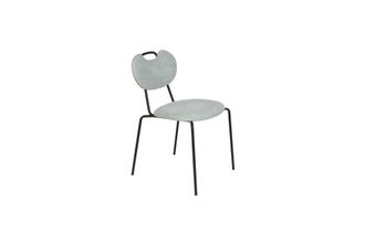 White Label Silla de tela verde