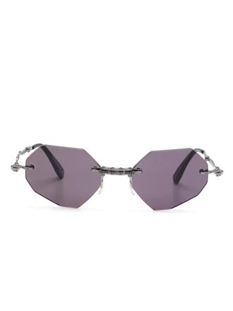 Kuboraum Maske H44 sunglasses - unisex - Metal - 51 - Grey