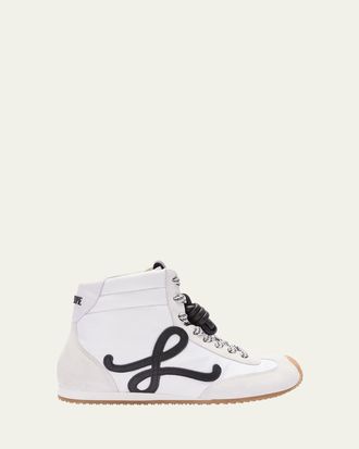 Loewe Retro Runner High-Top Sneakers