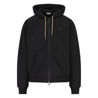 Burberry Hoodies & sweatvesten, Heren, Zwart, M, Rory CHK