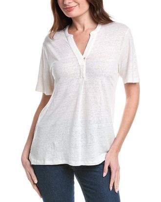 Tommy Bahama Linnea Placket Linen T-Shirt