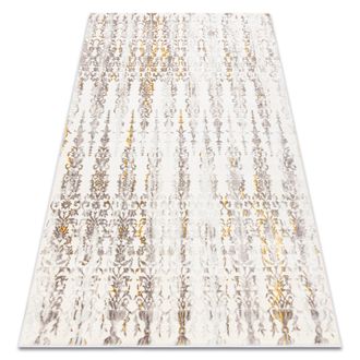 RugsX Rugsx - Alfombra Core 241a Ornamento Vintage - Estructural, Dos Niveles De Vell&oacute;n, Beige / Oro Beige 120x170 Cm