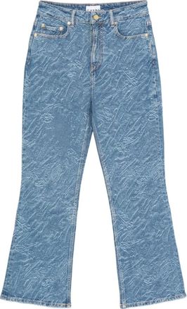 Ganni Jeans con cinque tasche - Blu