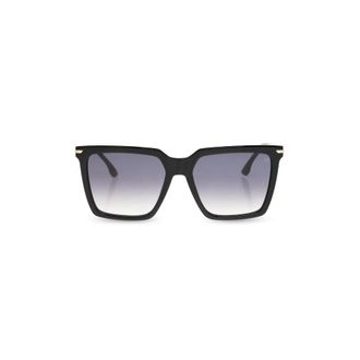 Victoria Beckham Occhiali da sole rettangolari oversize - - Accessories - Donna - Nero - ONE SIZE
