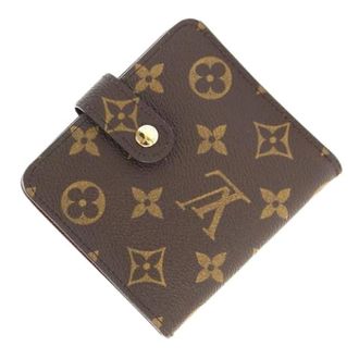 Louis Vuitton Pre-owned Monogram Bi-fold Portemonnee - Dames - Pre-owned - Bruin - Maat: ONE Size