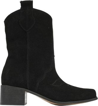 L37 Laarsjes met hak - Dames - Cowboylaarzen - Zwart - 37 EU - Schoenen