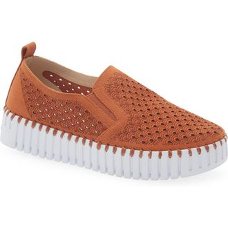 Ilse Jacobsen Tulip Slip-On Sneaker in Ginger Bread at Nordstrom, Size 10Us