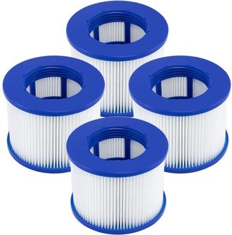 OEM Filtro De Spa Enroscable, Cartucho Filtrante Para Clever Spa, 75 X 100 Mm, Para Gymax Spa Pmspa-p154 8106