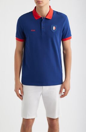 BOSS Lux Paddy Cotton Polo in France at Nordstrom, Size Xx-Large
