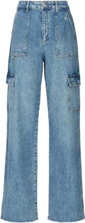 Chiara Ferragni Wide Jeans - Dames - Loose Fit Jeans - Blauw - XS - Denim - Jeans