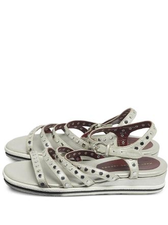 Marc Jacobs Gena studded ankle-strap sandals - Silver