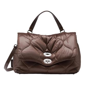 Zanellato Bolso de hombro acolchado - Bags - Mujer - Marr&oacute;n - ONE SIZE