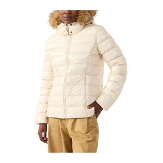 Jott Luxe Laqu&eacute;e Parka - female - JOTT - Winter Jackets - White - M - Jackets