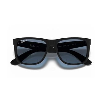 Ray-Ban Sunglasses, unisex, Black, Size: 55 MM Justin Polarized Sunglasses