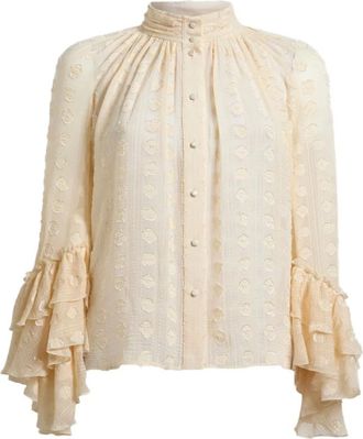 Etro Relaxed-fit Shirt - female - Etro - Shirts - Beige - S - Blouses & Shirts