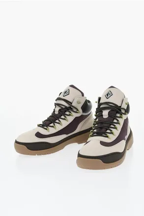 Dior Technical Fabric and Leather Ankle Boots HIKING size 40