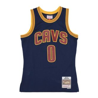 Mitchell & Ness Sportswear, male, Blue, Size: S Kevin Love Basketball Tank Top 2015