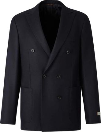 Canali Blazer doppiopetto - Blu