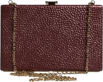 Dolce & Gabbana Pre-owned Miniature Clutch - Dames - Vintage Clutch - Rood - ONE Size - Leer - Vintage