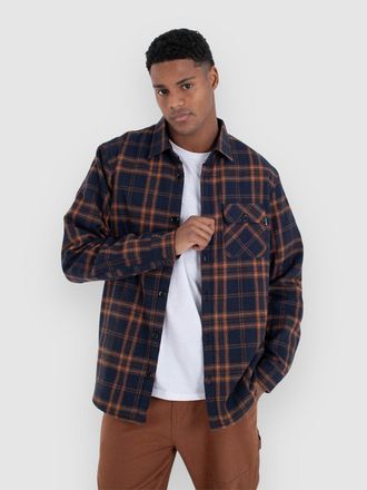 Hurley Hurley Axe Sherpa Flannel Hemd blau