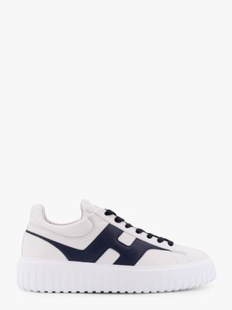 Hogan Sneakers H-Stripes in pelle con logo laterale - HOGAN - gender_Man